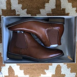 Joseph Abboud Brown Leather Boots